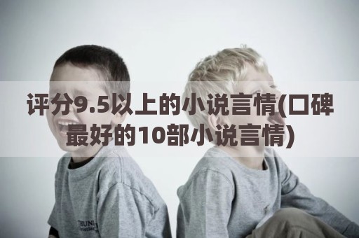 评分9.5以上的小说言情(口碑最好的10部小说言情)