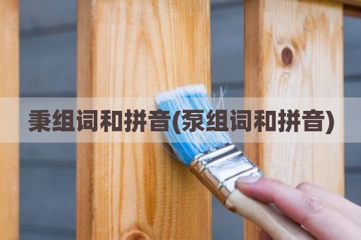 秉组词和拼音(泵组词和拼音)