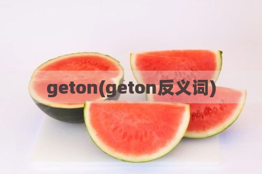geton(geton反义词)
