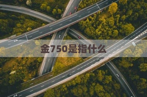 金750是指什么