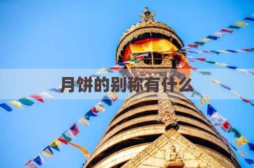 月饼的别称有什么
