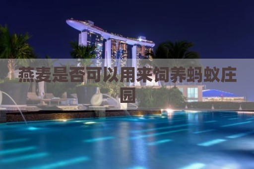 燕麦是否可以用来饲养蚂蚁庄园