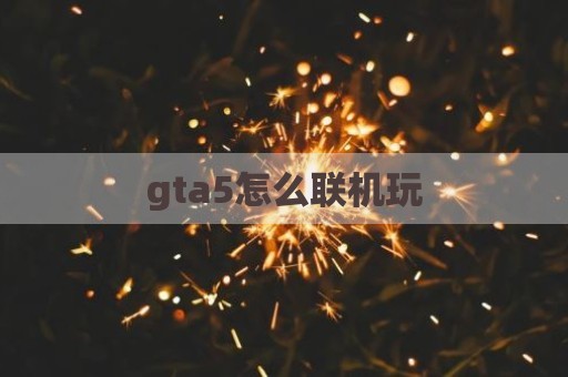 gta5怎么联机玩