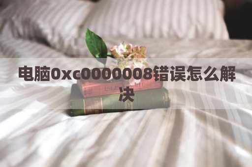 电脑0xc0000008错误怎么解决