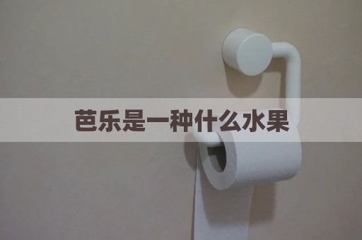芭乐是一种什么水果