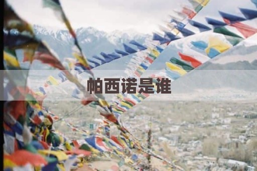 帕西诺是谁