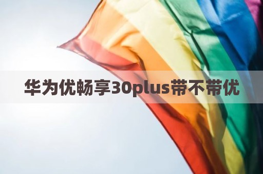 华为优畅享30plus带不带优