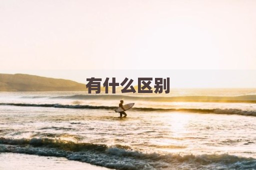 有什么区别