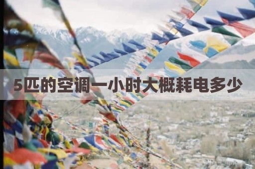 5匹的空调一小时大概耗电多少