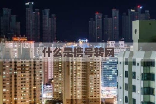 什么是携号转网
