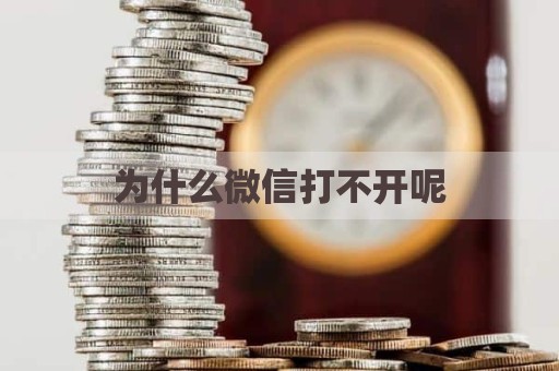 为什么微信打不开呢
