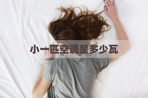 小一匹空调是多少瓦