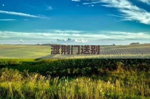 渡荆门送别