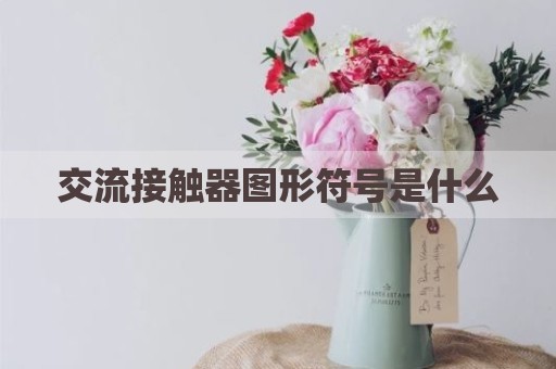 交流接触器图形符号是什么
