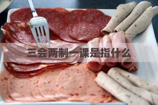 三会两制一课是指什么