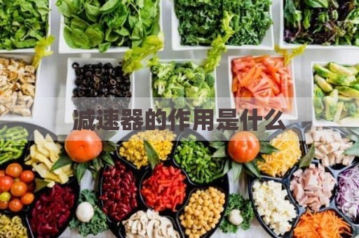 减速器的作用是什么