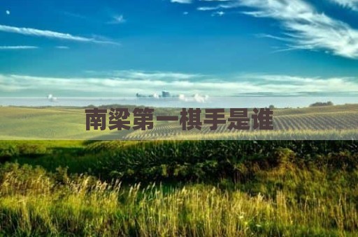 南梁第一棋手是谁