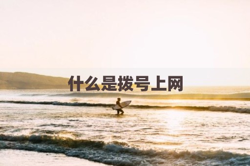 什么是拨号上网