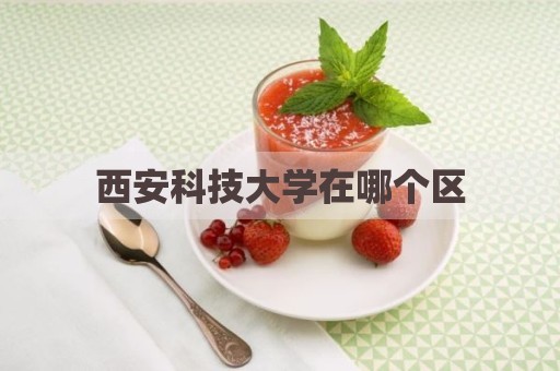 西安科技大学在哪个区