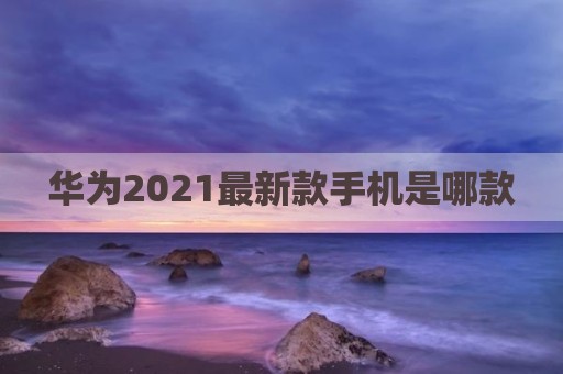华为2021最新款手机是哪款