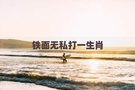 铁面无私打一生肖