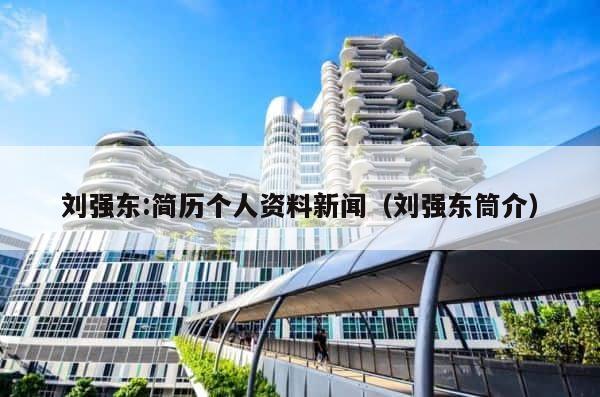 刘强东:简历个人资料新闻（刘强东筒介） 第1张