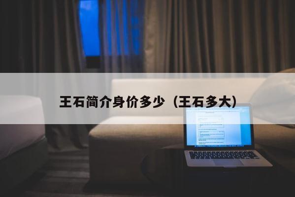 王石简介身价多少（王石多大） 第1张