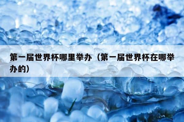 第一届世界杯哪里举办（第一届世界杯在哪举办的） 第1张