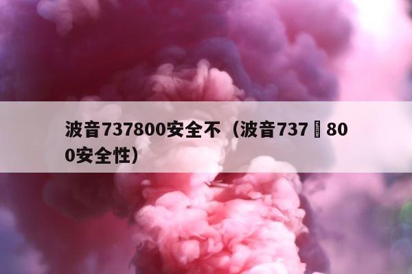 波音737800安全不（波音737–800安全性） 第1张