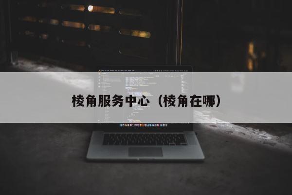 棱角服务中心（棱角在哪） 第1张