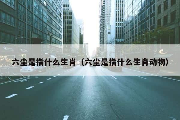 六尘是指什么生肖（六尘是指什么生肖动物） 第1张