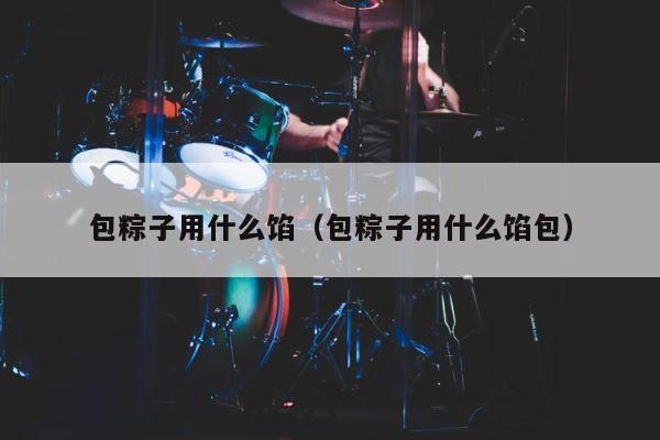 包粽子用什么馅（包粽子用什么馅包） 第1张