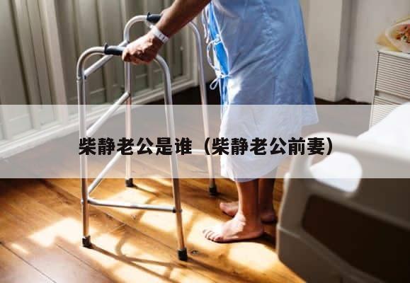 柴静老公是谁（柴静老公前妻） 第1张