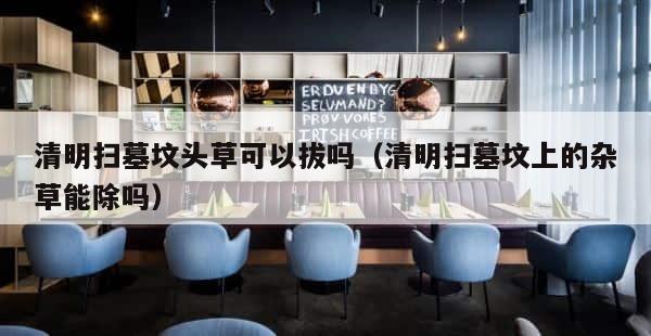 清明扫墓坟头草可以拔吗（清明扫墓坟上的杂草能除吗） 第1张