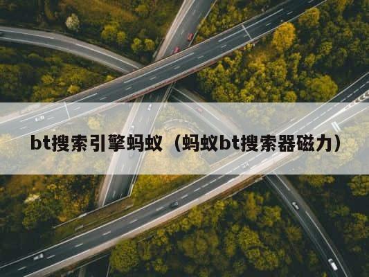 bt搜索引擎蚂蚁（蚂蚁bt搜索器磁力） 第1张