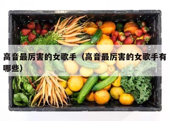 高音最厉害的女歌手（高音最厉害的女歌手有哪些） 第1张