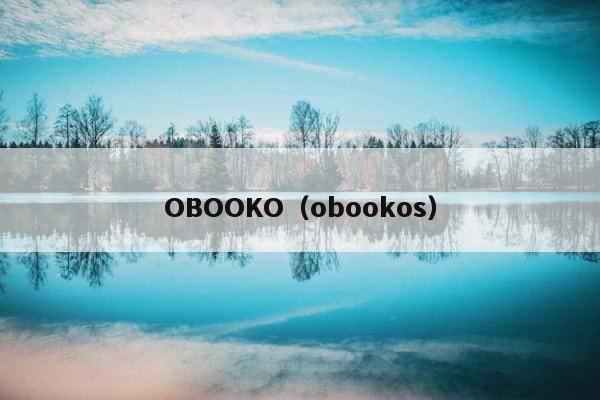 OBOOKO（obookos） 第1张