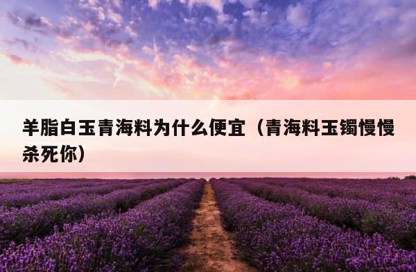 羊脂白玉青海料为什么便宜（青海料玉镯慢慢杀死你） 第1张
