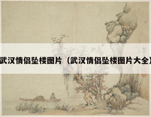 武汉情侣坠楼图片（武汉情侣坠楼图片大全） 第1张