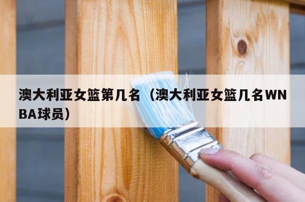 澳大利亚女篮第几名（澳大利亚女篮几名WNBA球员） 第1张