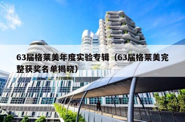 63届格莱美年度实验专辑（63届格莱美完整获奖名单揭晓） 第1张