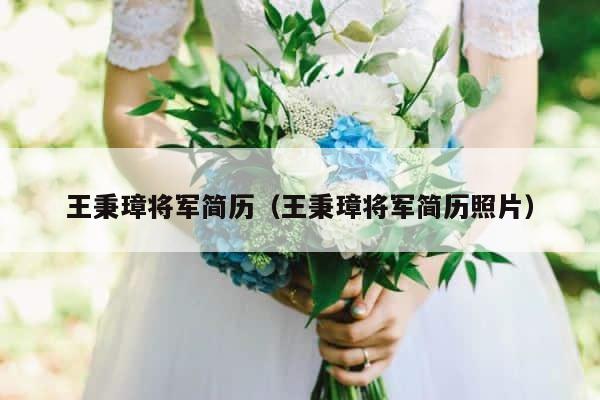 王秉璋将军简历（王秉璋将军简历照片） 第1张