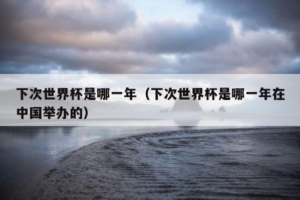 下次世界杯是哪一年（下次世界杯是哪一年在中国举办的） 第1张