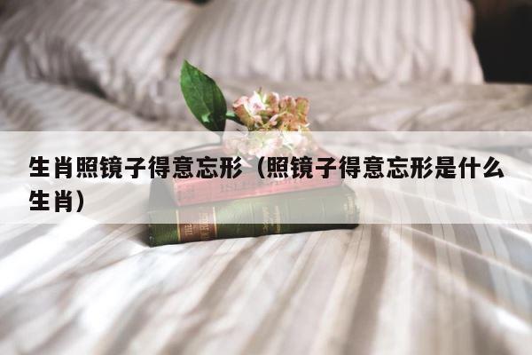 生肖照镜子得意忘形（照镜子得意忘形是什么生肖） 第1张