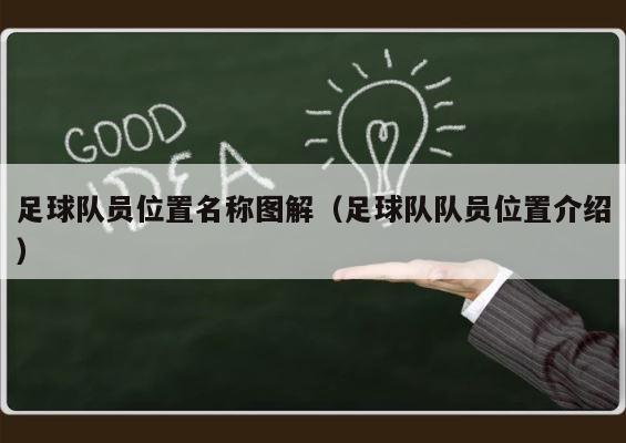 足球队员位置名称图解（足球队队员位置介绍） 第1张