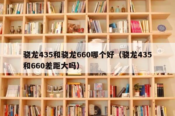 骁龙435和骁龙660哪个好（骁龙435和660差距大吗） 第1张