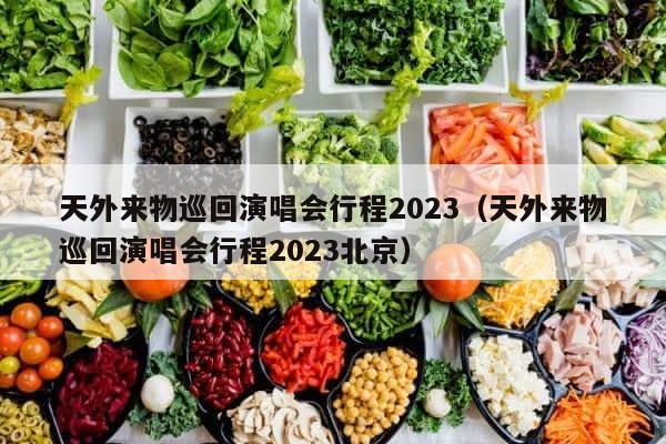 天外来物巡回演唱会行程2023（天外来物巡回演唱会行程2023北京） 第1张