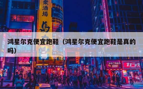 鸿星尔克便宜跑鞋（鸿星尔克便宜跑鞋是真的吗） 第1张