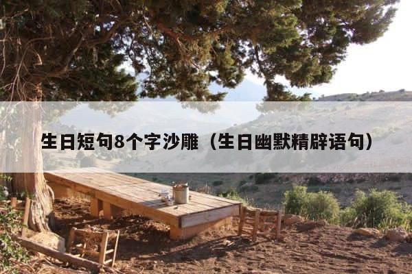 生日短句8个字沙雕（生日幽默精辟语句） 第1张