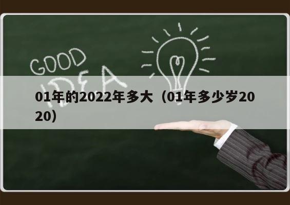 01年的2022年多大（01年多少岁2020） 第1张